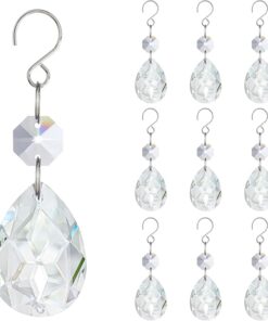 Beads Clear Crystal Prisms Suncatchers Chandelier